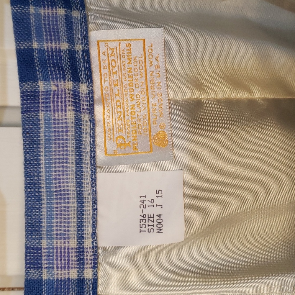Vintage Pendleton Womens Size 16 Long Skirt - Picture 3 of 3